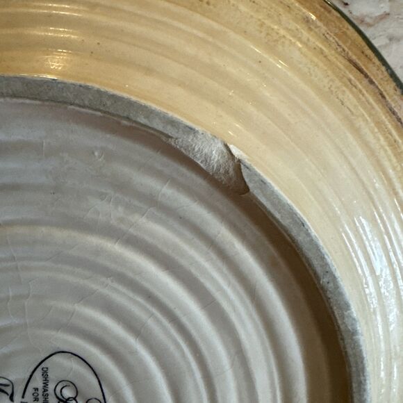 4 Certified International Tuscany Pamela Gladding Dinner Plates 11 1/4" Vintage - Picture 6 of 6